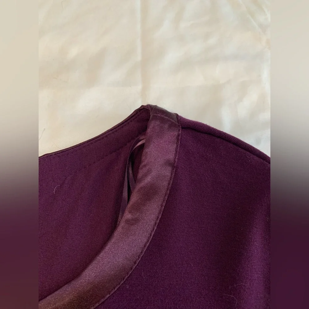 Premise Women's Long Sleeve Top in Deep Purple - Picture 9 of 16